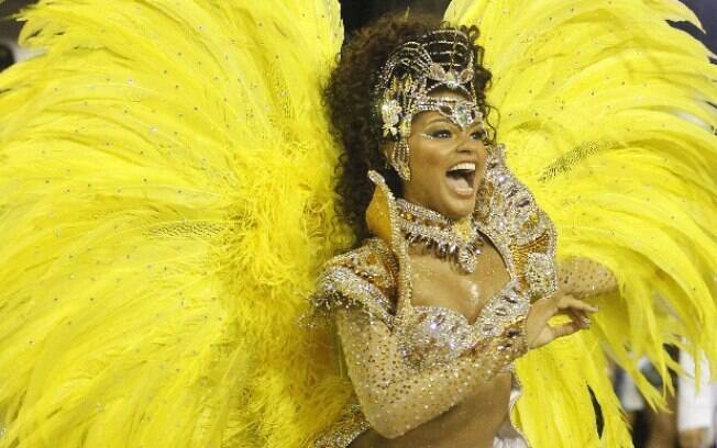 Juliana Alves, rainha da bateria da Unidos da Tijuca