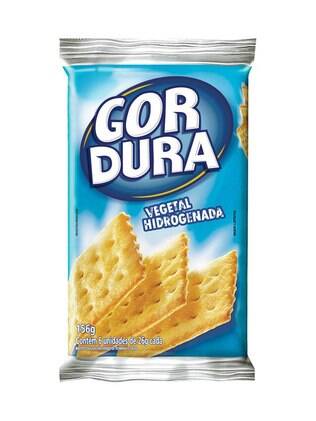 Biscoito salgado = Gordura Vegetal