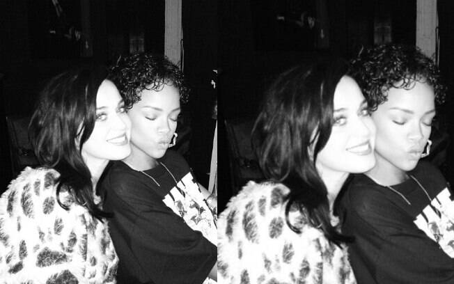 A amizade de Rihanna e Katy Perry voltou ao normal