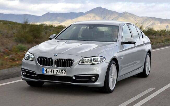 9 - BMW Serie 5. índice de depreciação: 18,1%. Foto: Divulgação
