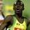 Aos 15 anos, Bolt vence os 200 m no Mundial Juvenil de 2002. Foto: Andy Lyons/Getty Images/AFP