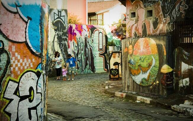 Grafite é uma das atrações de São Paulo, principal metrópole brasileira. Foto: Flickr/Bruno Buccalon
