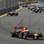 Romain Grosjean assume a terceira colocação. Foto: AP