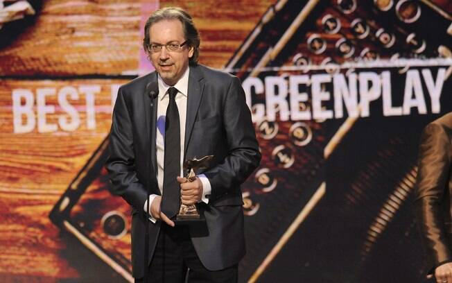 Bob Nelson recebe prêmio de melhor roteirista estreante por 'Nebraska'