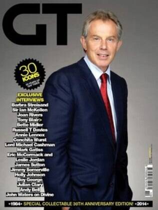 Tony Blair na capa da revista
