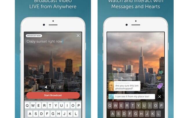 Periscope é um app do Twitter para transmissão de vídeos em tempo real, por enquanto disponível só para iOS