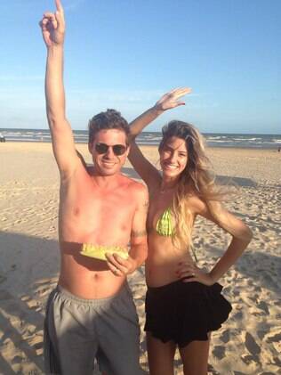 Hudson e Thayra Machado comemoram gravidez