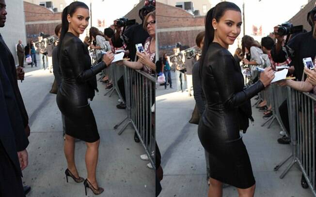 Kim Kardashian antes do acidente fashion