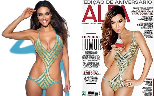Débora Nascimento x Sabrina Sato: qual das duas ficou melhor com o maiô?
