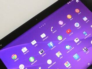 Z2 Tablet roda a versão 4.4 do Android