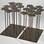 Em bronze, a mesa de centro é mais uma peça do designer Hubert Le Gall. Foto: Divulgação