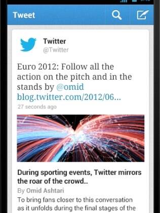 Novo Twitter para Android permite expandir mensagens para ver conteúdo de mídia