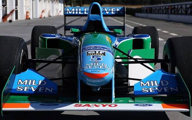 Michael Schumacher ganhou seu primeiro título de F1 com a Benetton B194