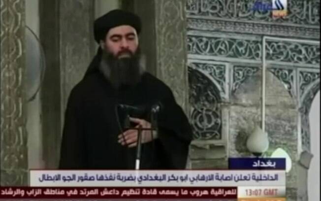 Líder e califa do Estado Islâmico (EI), Abu Bakr al-Baghdadi . Foto: Reprodução/The Guardian (21.04.15)