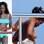 Naomi Campbell faz topless na praia . Foto: Reprodução