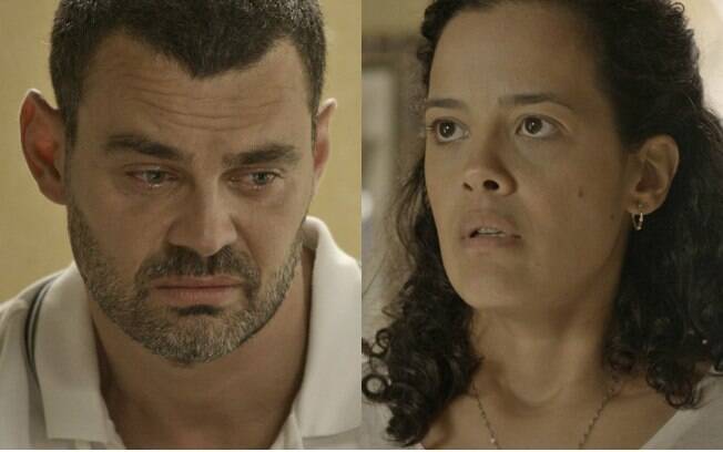 César revela seu grande segredo para Domingas, que fica chocada