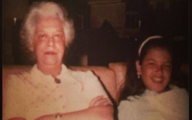 Luciana Gimenez lembrou também de sua avó: 'Vovó, você foi tudo, #saudades'