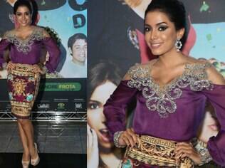 Anitta marked her presence at the premiere of the movie ‘Copa de Elite’, on Tuesday (8), in Sao Paulo. Photo: Manuela Scarpa/Foto Rio News
