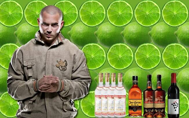 Para comemorar, o rapper Pitbull gosta de camarim com 48 limões, quatro garrafas de vodca, uma de tequila, duas de rum e uma de vinho