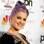 Kelly Osbourne foi mais ousada. A BFF de Miley Cyrus passou tinta lavanda em todo o cabelo. Foto: Brainpix