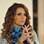 Tudo brilha! Unhas, joias e o piercing de Chayene, que na verdade é um strass adesivo. Foto: Divulgação / TV Globo