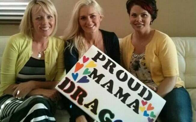 Christy Searle, Meg Hendrix Abhau e Wendy Montgomery são 'Mama Dragons'