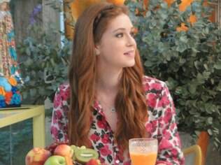Marina Ruy Barbosa no 'Mais Você'