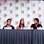 Zach Roerig, Julie Plec, Paul Wesley, Nina Dobrev e Ian Somerhalder participaram do evento. Foto: Getty Images