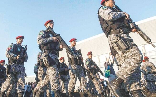 Força Nacional assumiu a segurança de todas as instalações olímpicas para combater o terrorismo