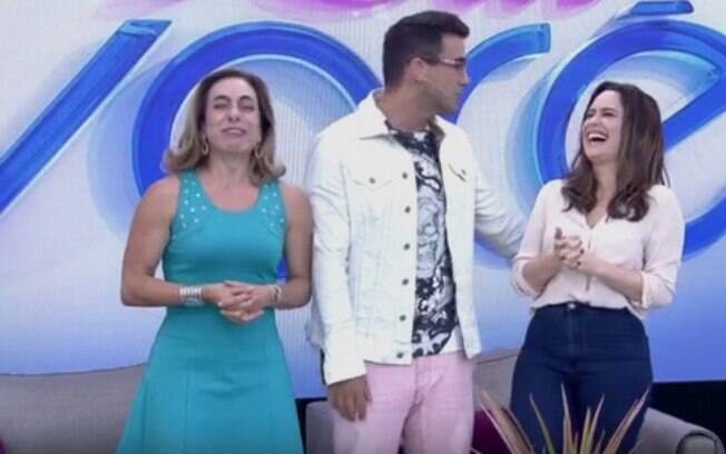 'Como é namorar o André?', perguntou Cissa Guimarães