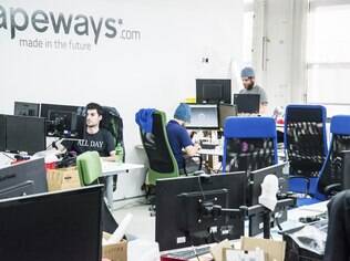 Sede da Shapeways em Nova York