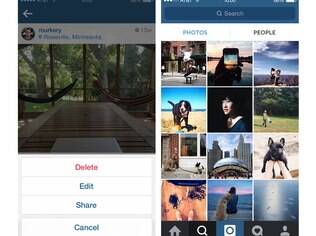 Instagram, a rede social de fotos presente em aparelhos que rodam iOS e Android, agora permite edição das legendas uma busca facilitada por novos usuários