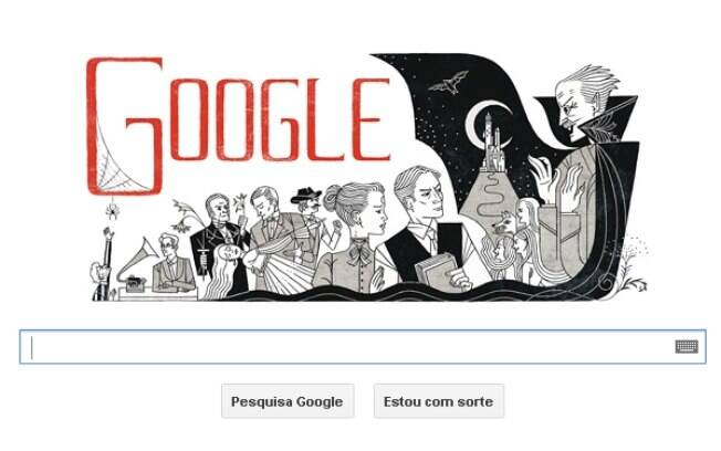 Bram Stoker ganhou homenagem do Google