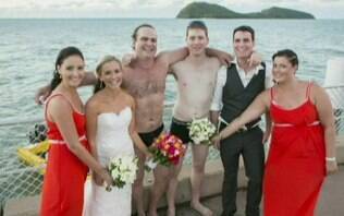 Afogamento durante sessão de fotos interrompe casamento na Austrália