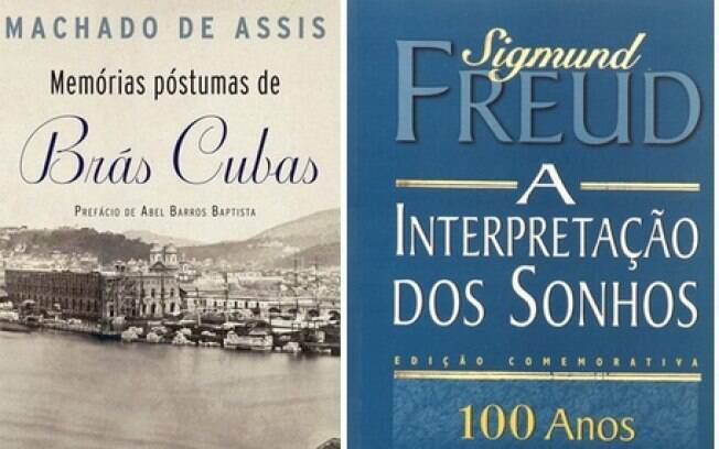 A minibiblioteca do protagonista de