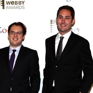 Mike Krieger e Kevin Systrom (direita) , os criadores do Instagram