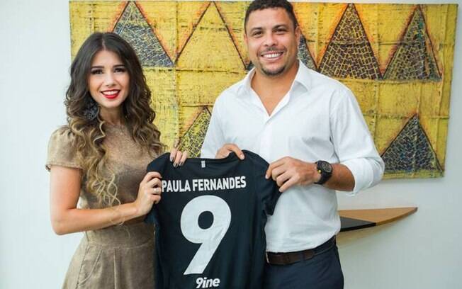 Paula Fernandes e Ronaldo: nova parceria