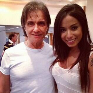 Anitta e Roberto Carlos