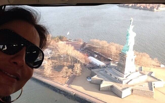 Ivete Sangalo mostra sua chegada a Nova York