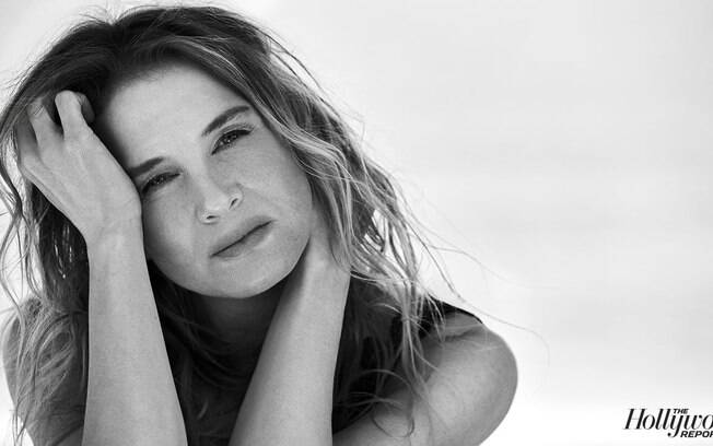 A atriz Renee Zellweger é a principal atração da publicação de entretenimento The Hollywood Reporter desta semana