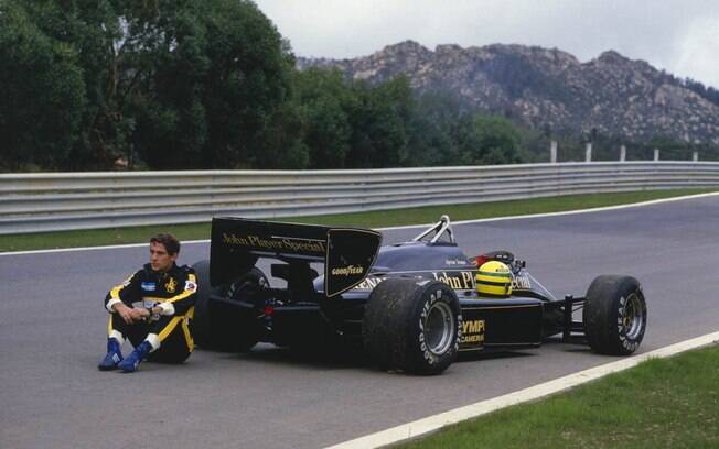Em 1985, a pista ficou marcada na história da F1, principalmente para os brasileiros. O Estoril foi palco da primeira pole position e da primeira vitória de Ayrton Senna.. Foto: Reprodução