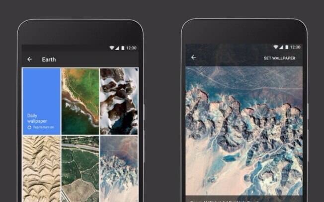Aplicativo conta com recurso para alterar planos de fundo do celular todos os dias de forma automática
