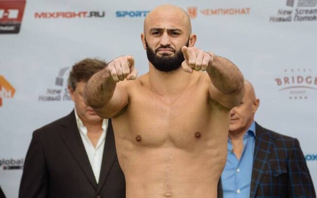 Adam Yandiev, lutador russo de MMA Adam Yandiev, lutador russo de MMA