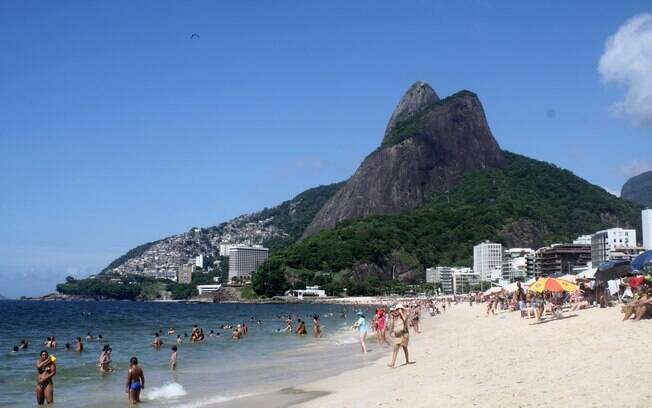 A temperatura pode atingir 37ºC hoje, no Rio de Janeiro (04/01/2014)