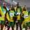 A terceira medalha de ouro de Bolt em Pequim veio no revezamento 4 x 100 m com a equipe da Jamaica. Foto: Shawn Botterill/Getty Images