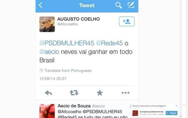 Tumblr.Eu não sou o Aécio Neves Tumblr.Eu não sou o Aécio Neves