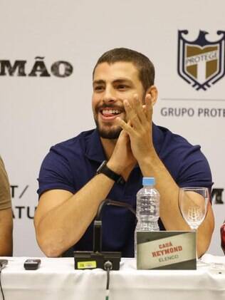 Cauã Reymond na coletiva do filme 'Alemão'
