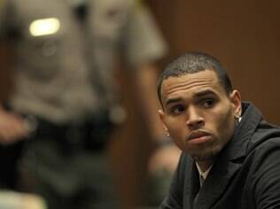 Chris Brown em audiência