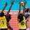 Bloqueio brasileiro foi pouco eficiente no primeiro set. Foto: Getty Images