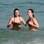 Ísis Valverde e Bárbara Borges na praia do Recreio dos Bandeirantes (04/07/12). Foto: Fabio Martins / AgNews